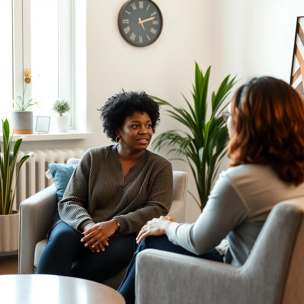 A welcoming mental health care appointment